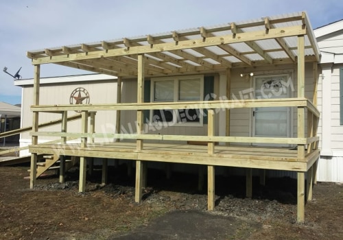Benefits Of Building A Deck In Manufactured Homes In Tigard, OR